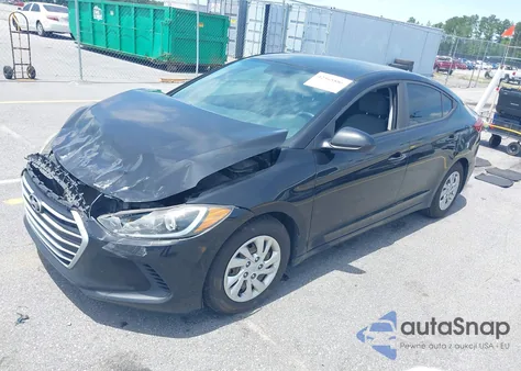 2017 Hyundai Elantra Se z USA, uszkodzony, nr VIN KMHD74LF0HU386679